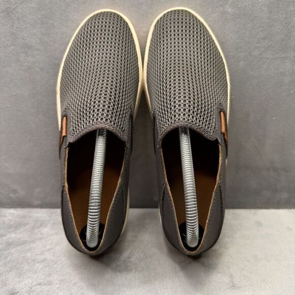 Olu'Kai Pehuea Womens Size 9 Shoes Gray Slip-On Comfort Casual Low Top Sneakers - Picture 6 of 8